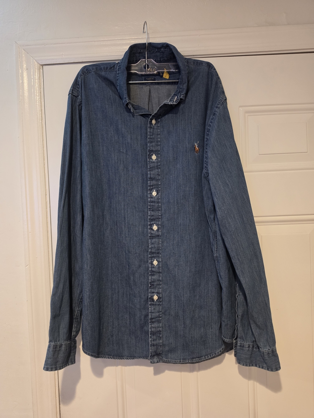 Polo by Ralph Lauren Men's Denim Button-Down Shirt - Blue Wash